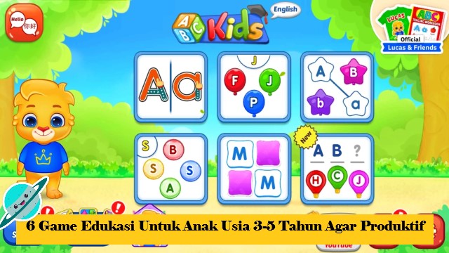 6 Game Edukasi Untuk Anak Usia 3-5 Tahun Agar Produktif