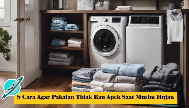 8 Cara Agar Pakaian Tidak Bau Apek Saat Musim Hujan
